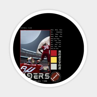 Bang Bang 9er Gang , 49 ers graphic design Magnet